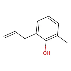 2-Allyl-6-methylphenol structure