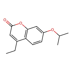 4-Ethyl-7-propan-2-yloxychromen-2-one structure