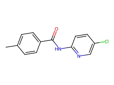 N-(5-chloropyridin-2-yl)-4-methylbenzamide structure