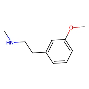 间甲氧基-N-甲基苯乙胺 structure