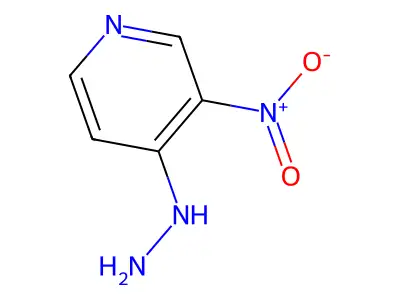4-Hydrazino-3-nitropyridine structure