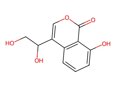 Oospoglycol structure