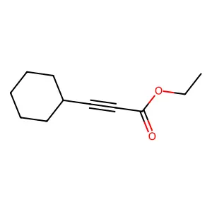 Ethyl 3-cyclohexylprop-2-ynoate structure
