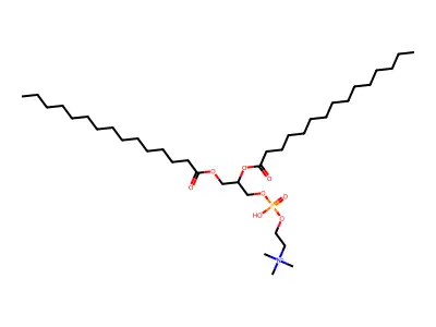Dipentadecanoylphosphatidylcholine structure