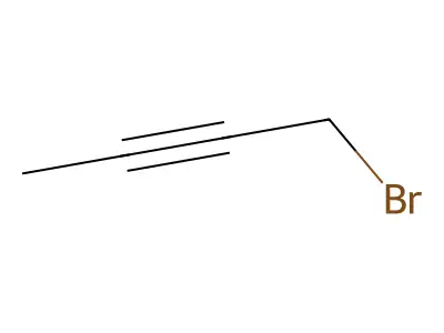 1-Bromo-2-butyne structure