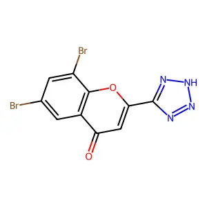 2-Phenyl-7-(piperidin-1-yl)[1,3]oxazolo[5,4-d]pyrimidine structure