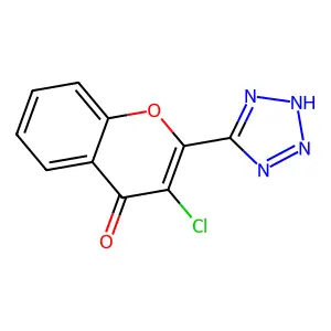 2-Methyl-7-(methylsulfanyl)[1,3]oxazolo[5,4-d]pyrimidine structure