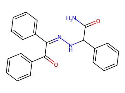 [2-(2-Oxo-1,2-diphenylethylidene)hydrazin-1-yl](phenyl)ethanimidic acid structure