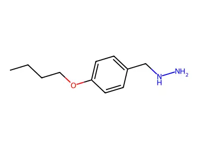 (4-Butoxyphenyl)methylhydrazine structure