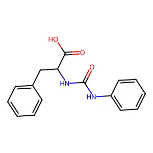 L-Phenylalanine, N-[(phenylamino)carbonyl]- structure