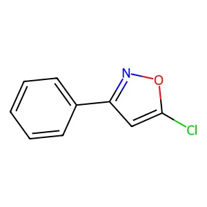 5-Chloro-3-phenylisoxazole structure
