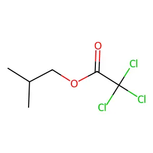 三氯乙酸2-甲基丙酯 structure