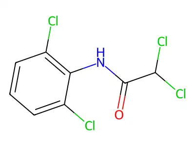 2,2-dichloro-N-(2,6-dichlorophenyl)acetamide structure