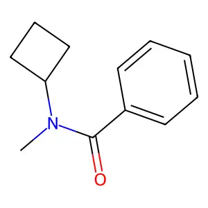 N-环丁基-N-甲基苯甲酰胺 structure