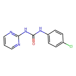 1-(4-Chloro-phenyl)-3-pyrimidin-2-YL-urea structure