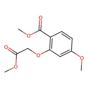 Methyl 4-methoxy-2-(2-methoxy-2-oxoethoxy)benzoate structure