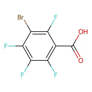 3-Bromo-2,4,5,6-tetrafluorobenzoic acid structure