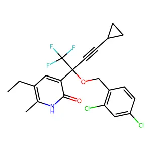 Propiophenone, 2'-fluoro-3-piperidino-, hydrochloride structure