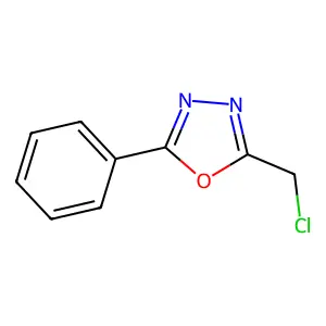 2-(Chloromethyl)-5-phenyl-1,3,4-oxadiazole structure