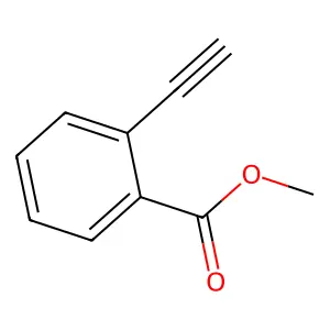 Methyl 2-ethynylbenzoate structure