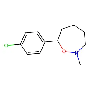 7-(4-Chlorophenyl)-2-methyloxazepane structure