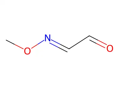 Acetaldehyde, O-methyloxime structure