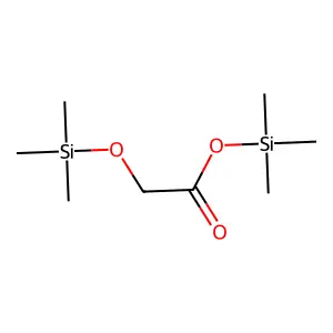 Trimethylsilyl ((trimethylsilyl)oxy)acetate structure