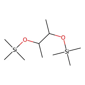 Butane, 2,3-bis(trimethylsiloxy)- structure