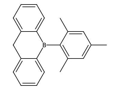 9-(2,4,6-Trimethyl-phenyl)-9,10-dihydro-9-bora-anthracene structure