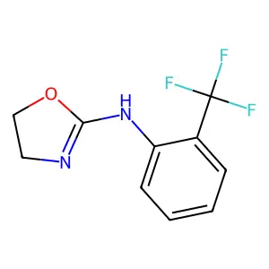 o-Toluidine, N-(2-oxazolin-2-yl)-alpha,alpha,alpha-trifluoro- structure