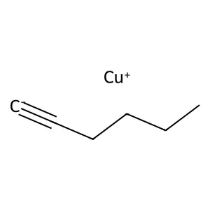 1-Hexynylcopper structure