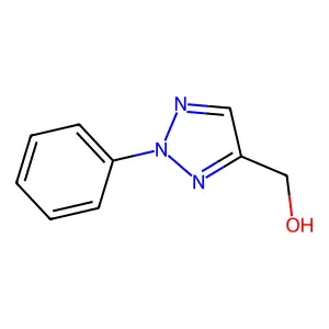 (2-phenyl-2H-1,2,3-triazol-4-yl)methanol structure
