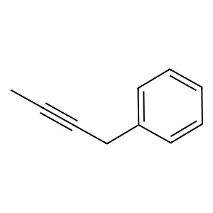 2-Butynylbenzene structure