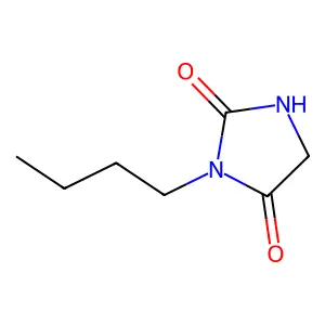 3-Butylimidazolidine-2,4-dione structure