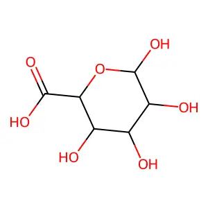 alpha-L-Gulopyranuronic acid structure