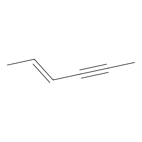 Hex-2-en-4-yne structure