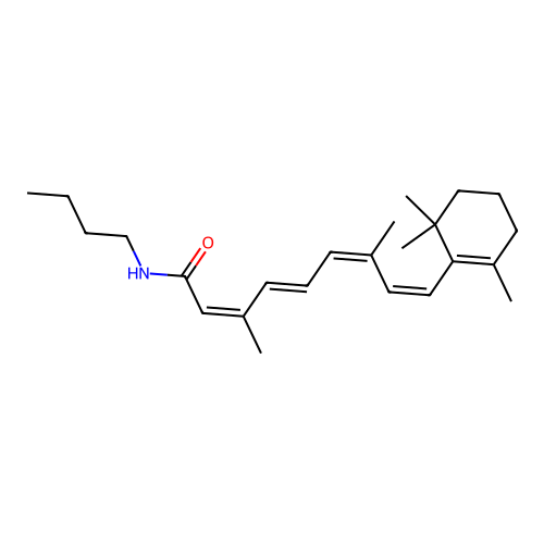 N-Butylretinamide structure