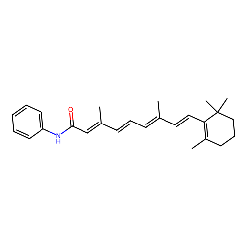 N-Phenylretinamide structure