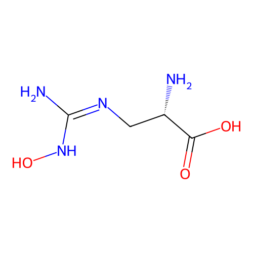 Dinor-N(Omega)-Hydroxy-L-Arginine structure