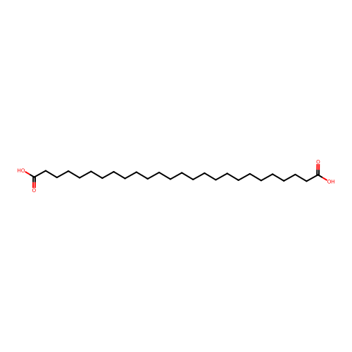 二十六烷二酸 structure