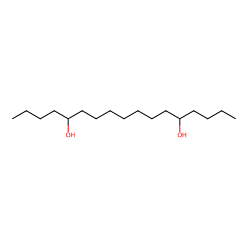 Heptadecane-5,13-diol structure