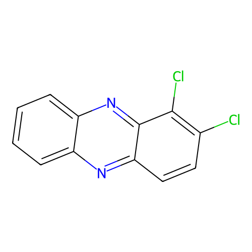 1,2-Dichlorophenazine structure