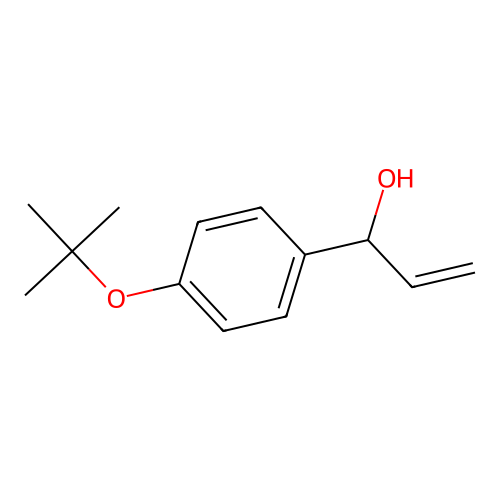 1-(p-tert-Buthoxyphenyl)-2-propene-1-ol structure