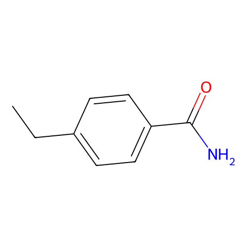 4-Ethylbenzamide structure