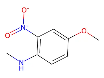 4-Methoxy-N-methyl-2-nitrobenzenamine structure