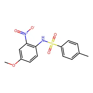 N-(4-Methoxy-2-nitrophenyl)-4-methylbenzenesulfonamide structure