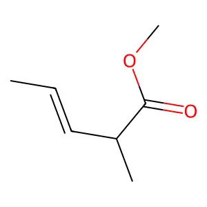 3-Pentenoic acid, 3-methyl-, methyl ester structure