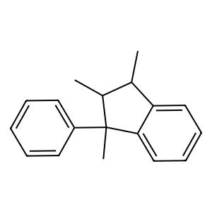 1,2,3-Trimethyl-1-phenylindan structure