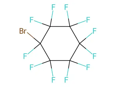 1-Bromoundecafluorocyclohexane structure