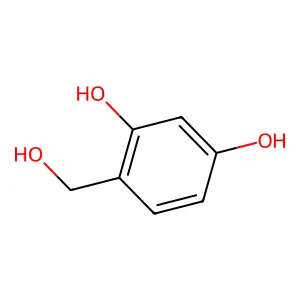1,3-Benzenediol, 4-(hydroxymethyl)- structure